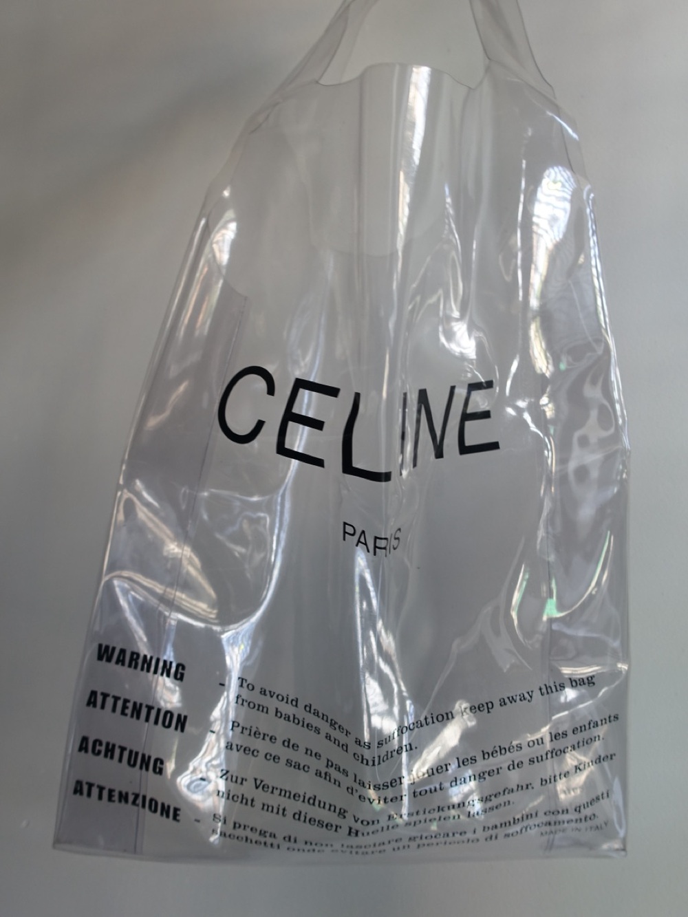 Old Céline PVC Bag
